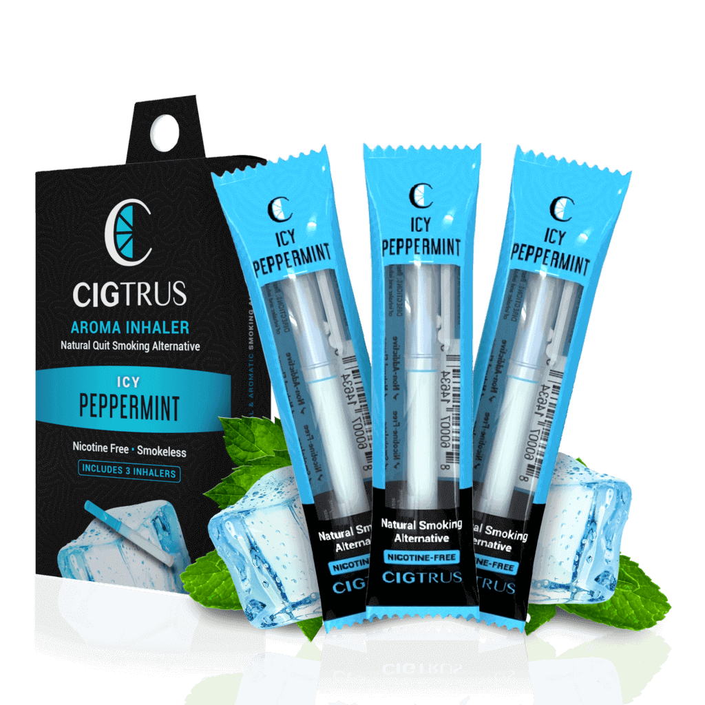 Cigtrus Icy Peppermint 3-Pack Aroma Inhaler Smoking Alternative