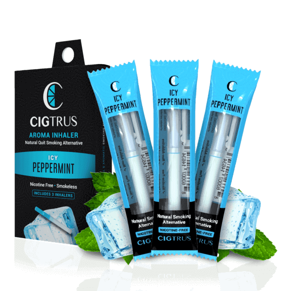 Cigtrus Icy Peppermint 3-Pack Aroma Inhaler Smoking Alternative