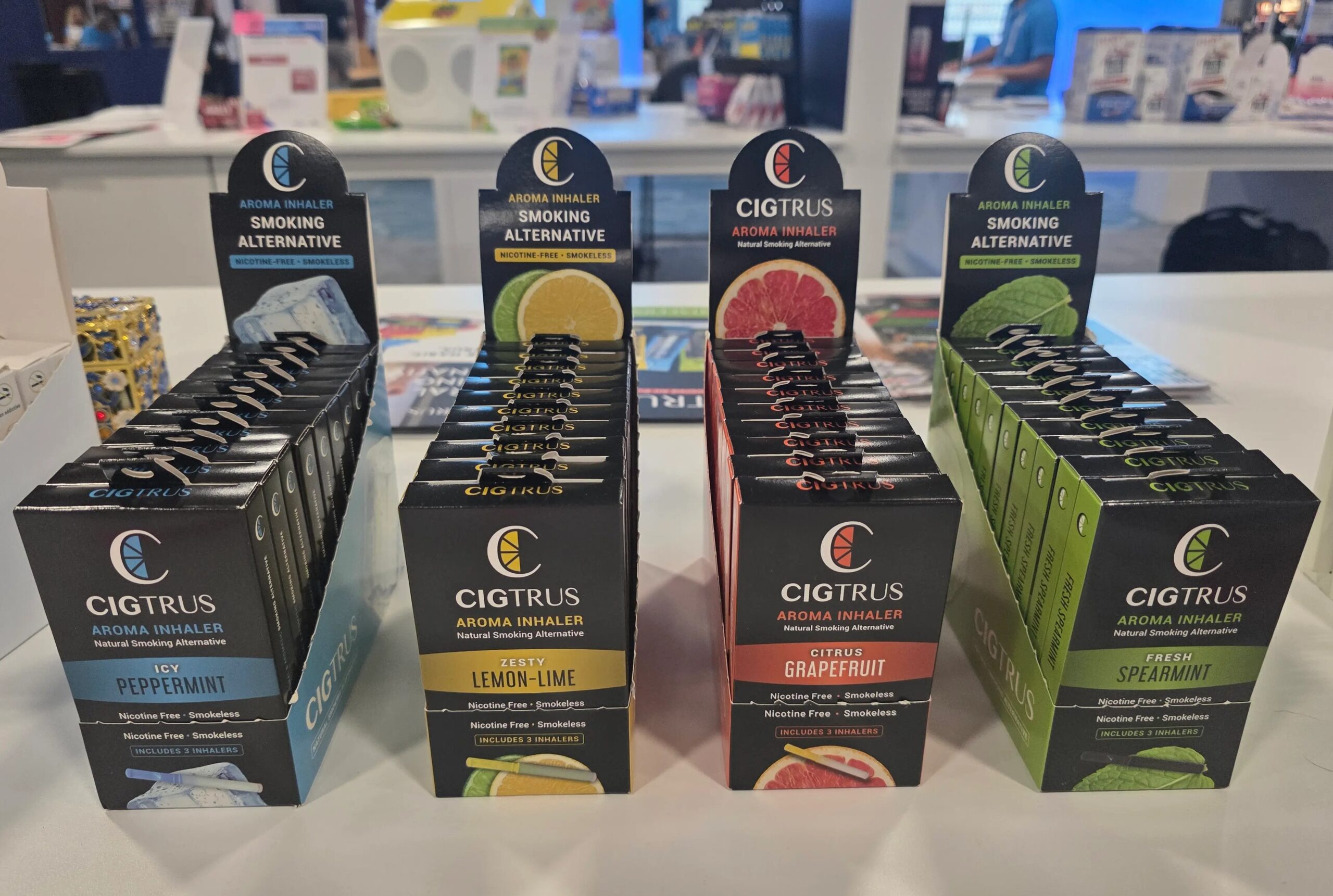 Cigtrus compact peg and shelf wholesale retail collection