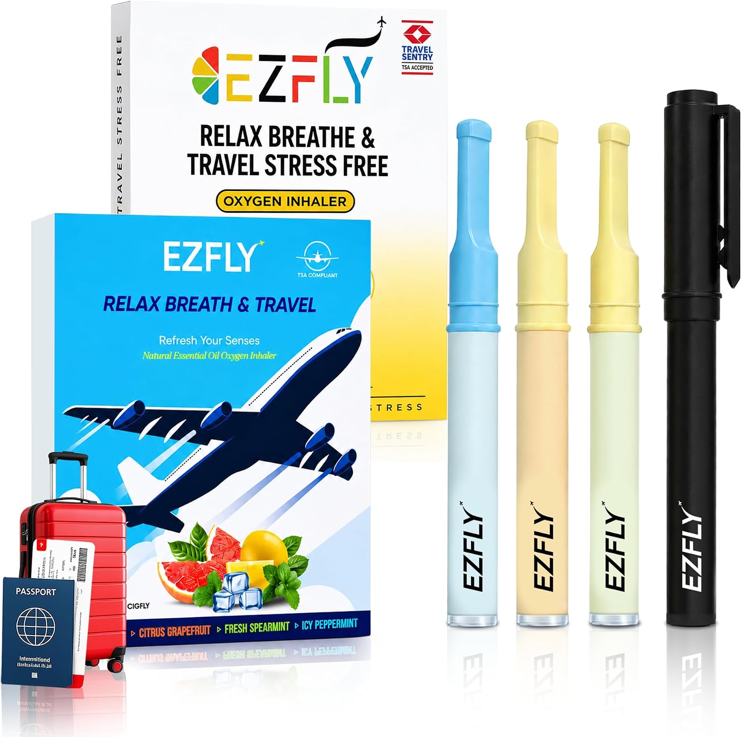 EZFLY wholesale travel-friendly smokeless inhaler collection